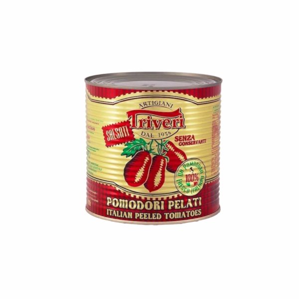 Bangkok Grocery 100% Peeled Tomatoes from Italy - No Preservatives - Triveri
