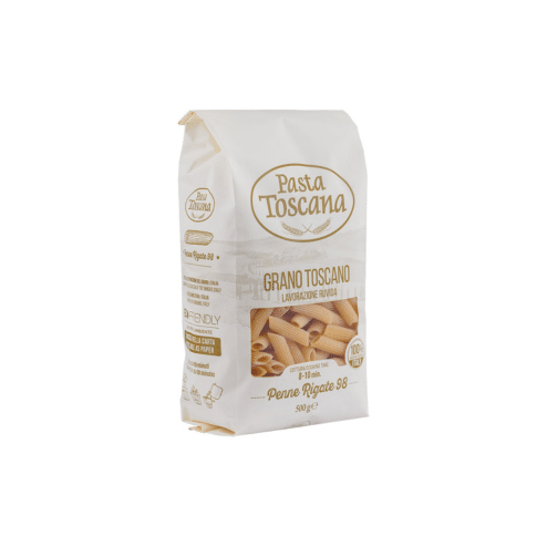 Pasta Penne Rigate 500g from Italy- Pasta Toscana Chob Siam
