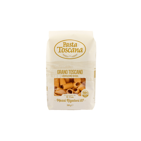 Pasta Mezzi Rigatoni 500g from Italy - Pasta Toscana Chob Siam